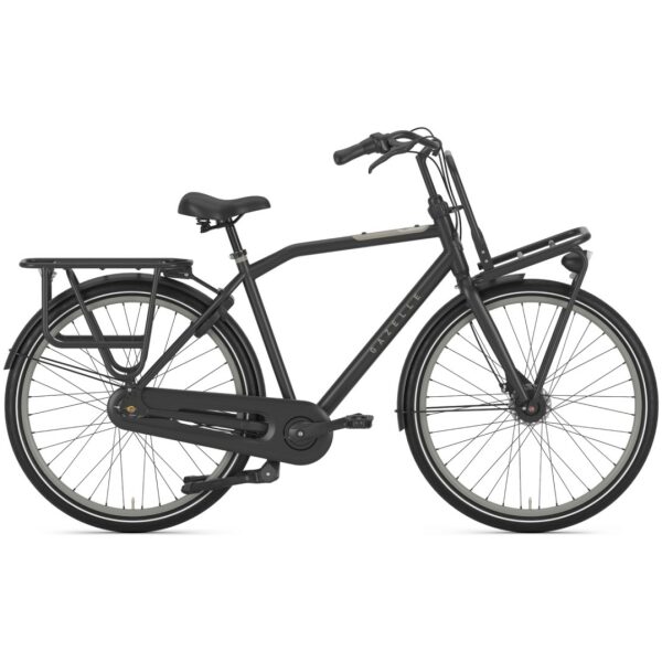 Gazelle HeavyDutyNL Black Mat Heren