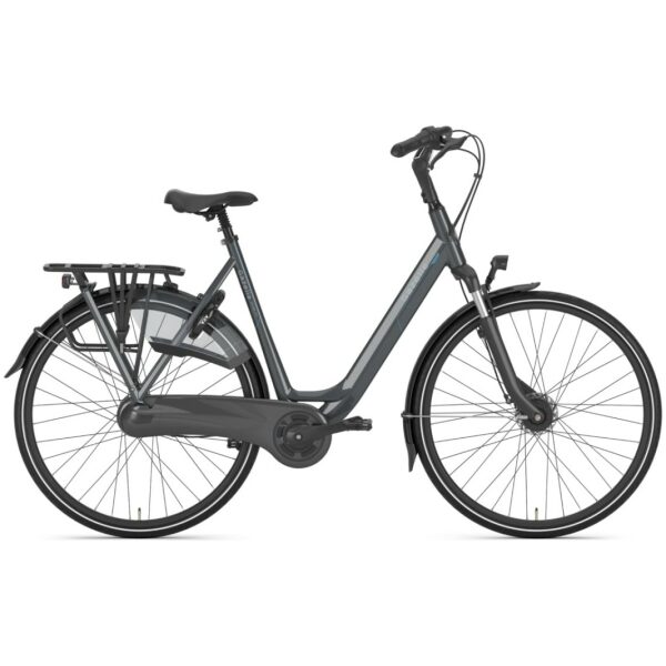 Gazelle Orange C7+ Anthracite Grey Glans Dames