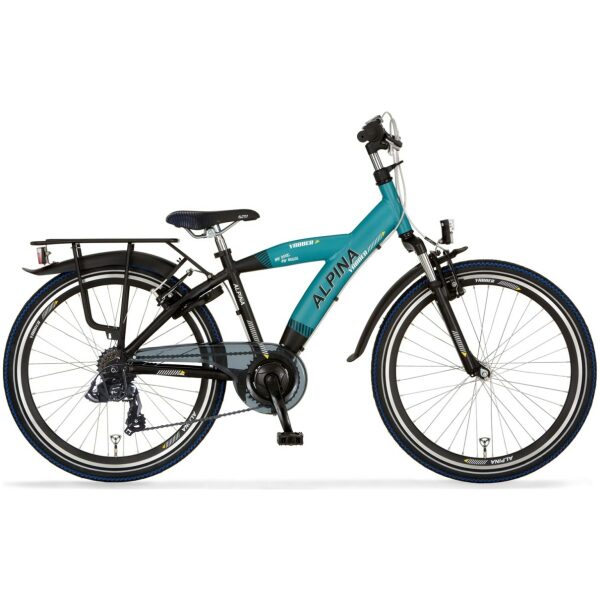 Alpina Fiets Yabber J24 Blauw JONGENS - Afbeelding 3