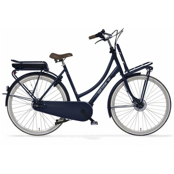 Cortina Fiets E-U4 Blauw Dames