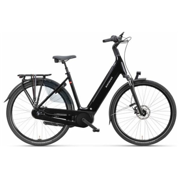 Batavus Finez E-Go Power N8 Zwart Glans Lage instap - Afbeelding 4