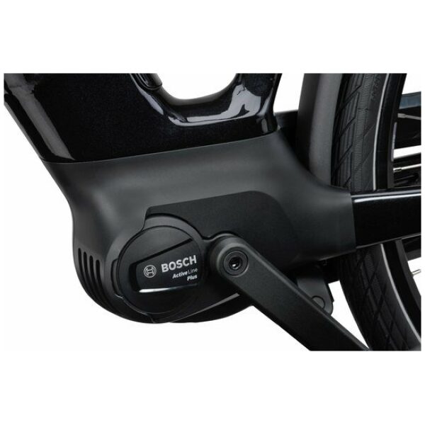 Batavus Finez E-Go Power N8 Zwart Glans Lage instap - Afbeelding 3