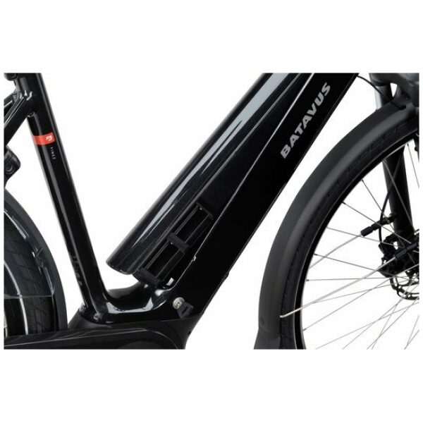 Batavus Finez E-Go Power N8 Zwart Glans Lage instap