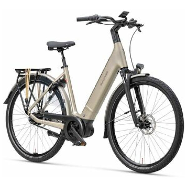 Batavus Finez E-Go Power Exclusiv Champagne Goud Glans Lage instap - Afbeelding 10