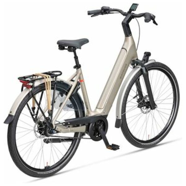 Batavus Finez E-Go Power Exclusiv Champagne Goud Glans Lage instap - Afbeelding 9