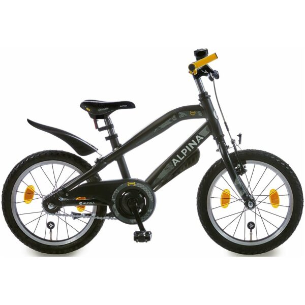 Alpina Fiets Trial J16 Zwart Jongens