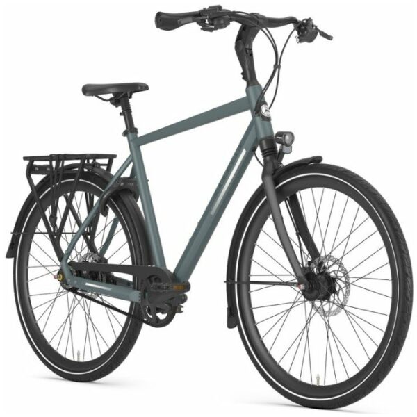 Gazelle Chamonix S8 Petrol Blue Mat Heren - Afbeelding 3