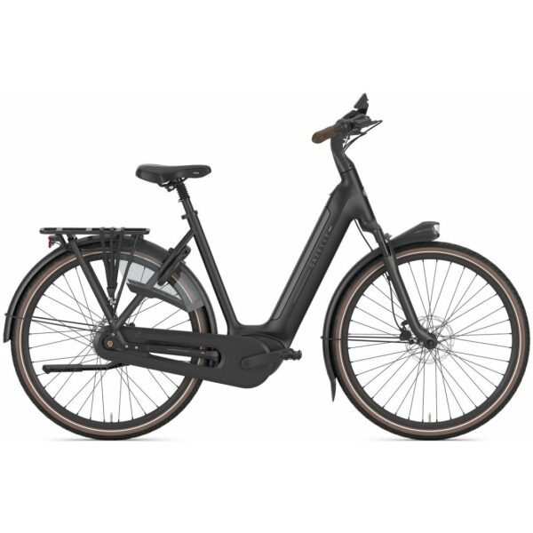 Gazelle Grenoble C8+ Black Mat Dames