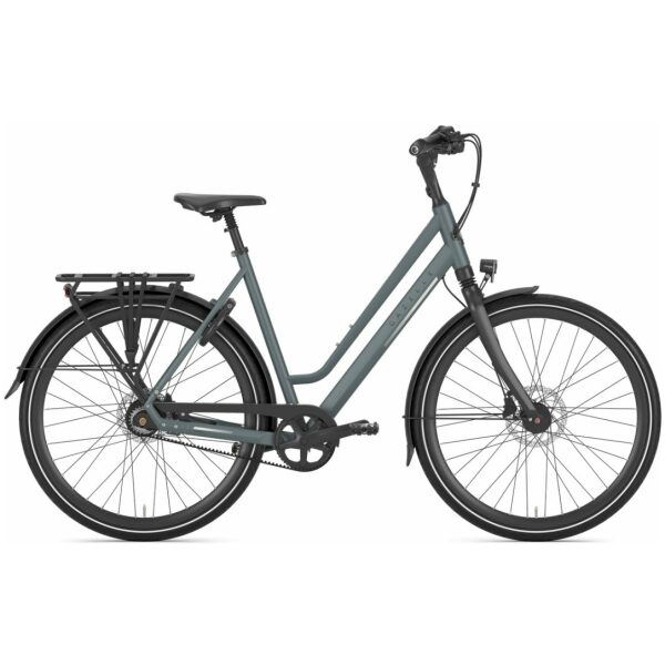 Gazelle Chamonix S8 Petrol Blue Mat Dames