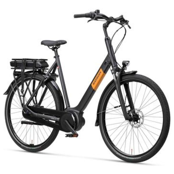 Batavus Altura E-Go CP N7 Zwart LAGEINSTAP