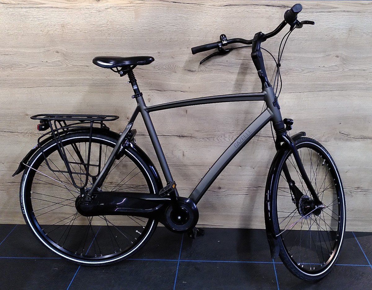 Gazelle Chamonix C8 Iced Coffee Brown Mat Heren