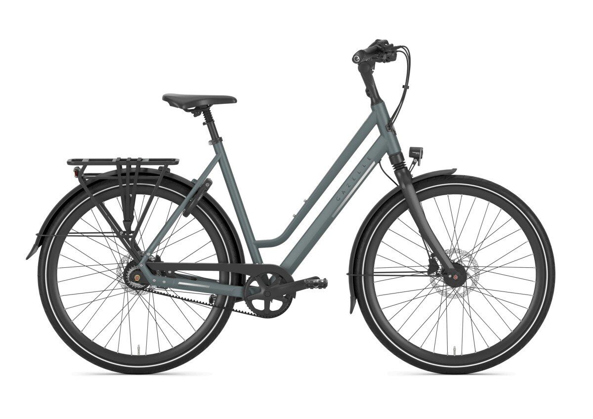 Gazelle Chamonix S8 Petrol Blue Mat Dames